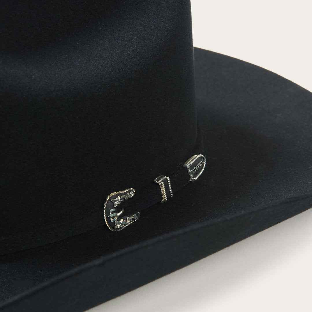 Punk Cowboy Hat - Black