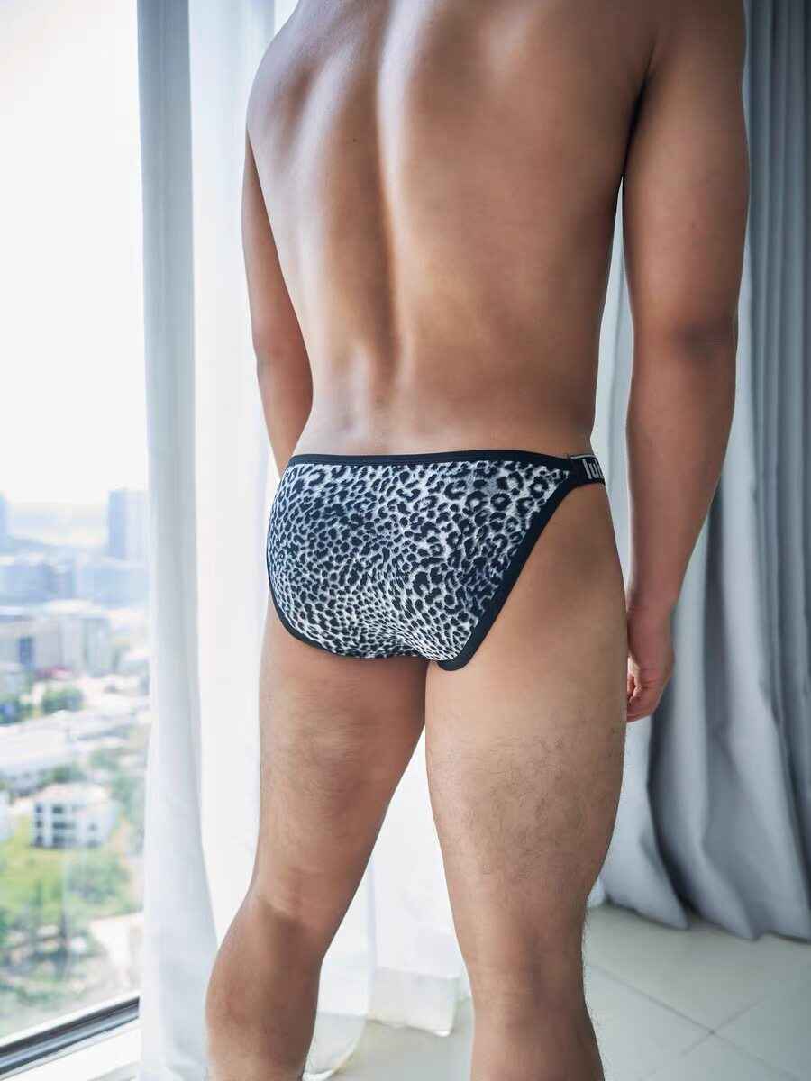 Men's Leopard-print Thong