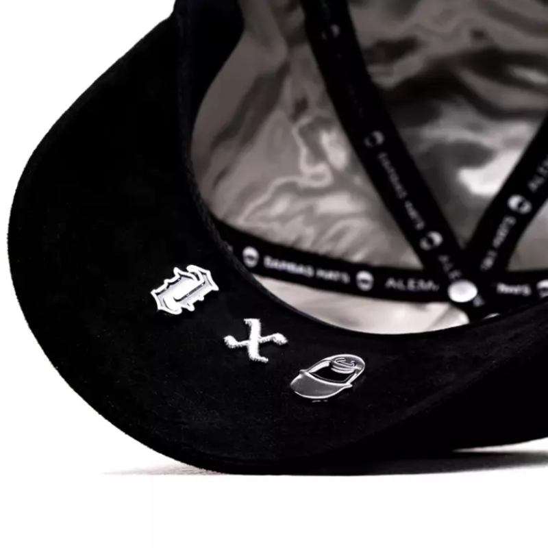 Black Hip Hop Bling Sun Cap