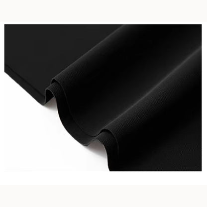 FURQX black briefs smooth stretch fabric detail