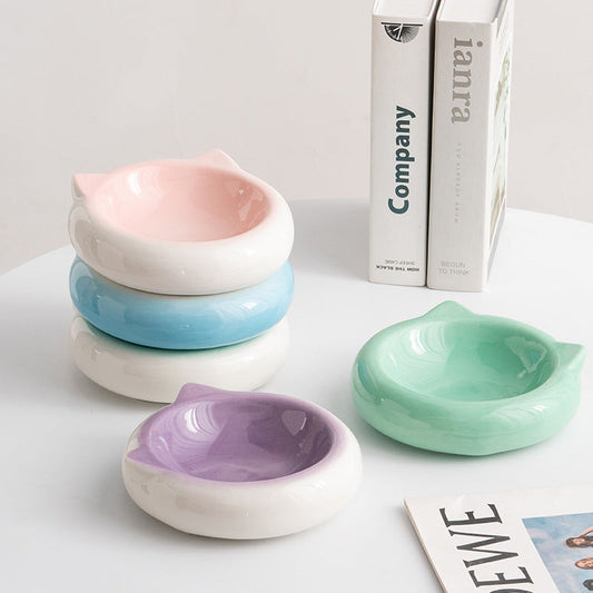 Ceramic Cat Bowl