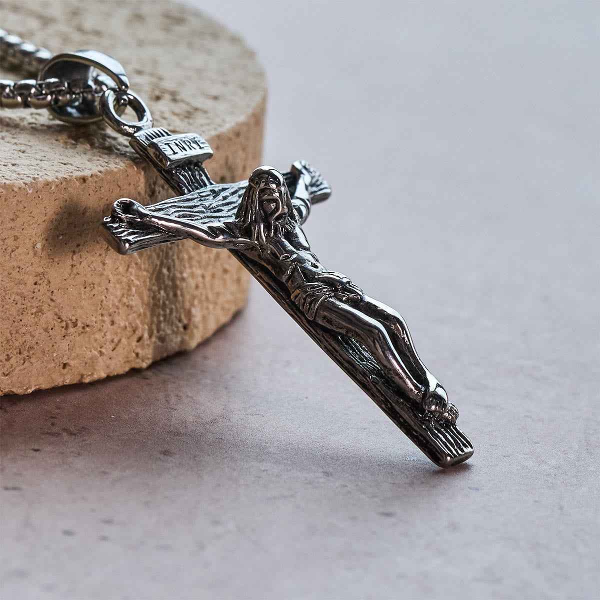 Christ Jewelry Crucifix Pendant Charm Necklace