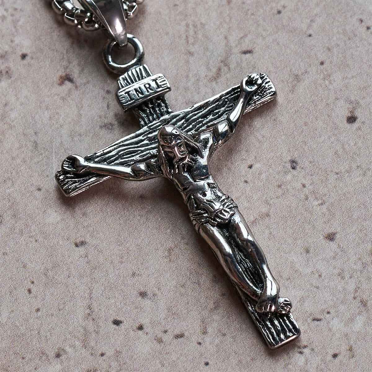 Christ Jewelry Crucifix Pendant Charm Necklace