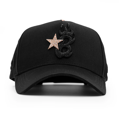 Rose Gold Star Cap