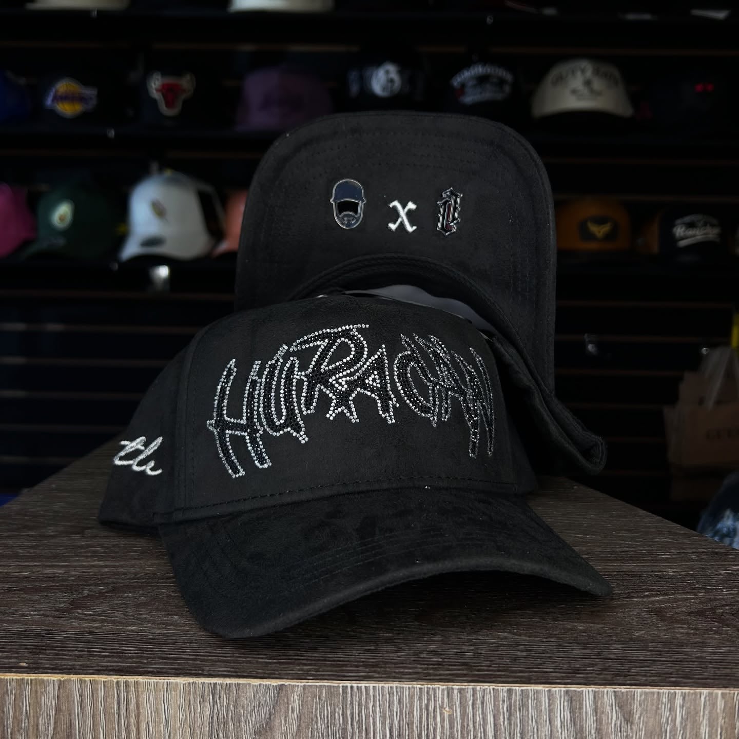Black Hustle Graffiti Cap