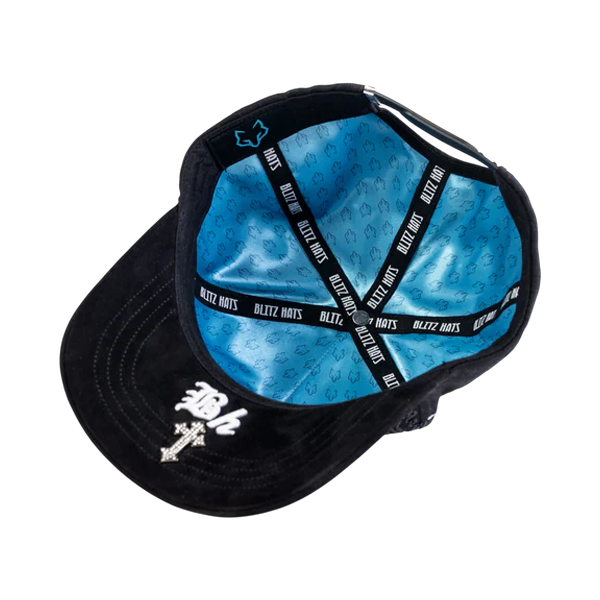 Blitz Crystals Cross Angel Cap