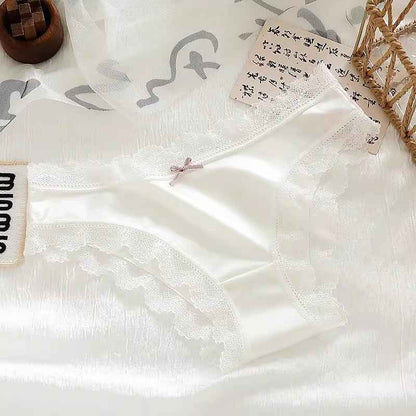 QS Silky Flowing Satin Briefs