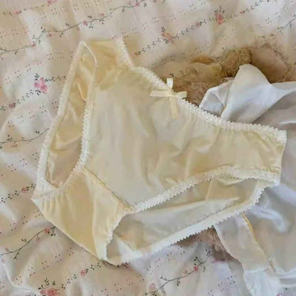 QS Lace Trim Silky Panties