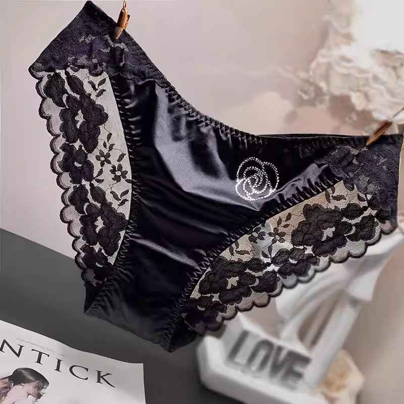 QS Camellia Silky Satin Briefs