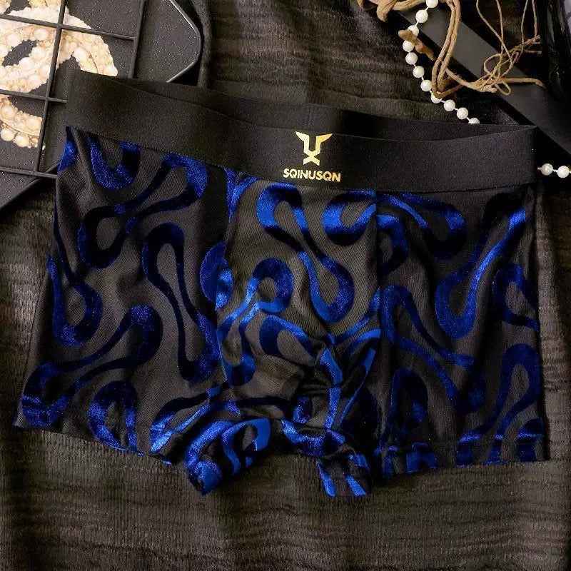 Sexy Breathable Mesh Boxer Shorts