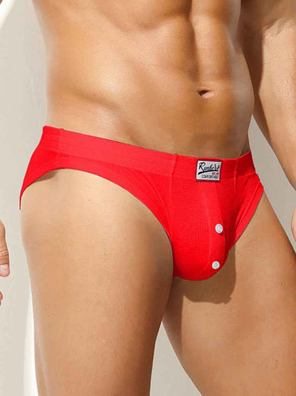 Men's Premium Comfortable Fabric Low-Rise U-Shaped Briefs