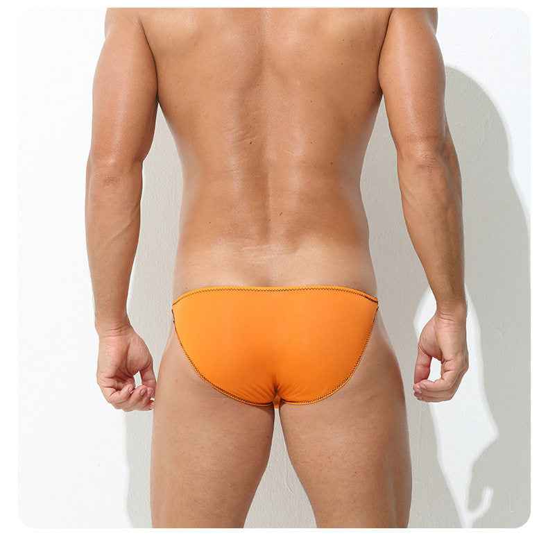 Ice Silk Ultra-thin Low-rise Sexy Pouch Briefs