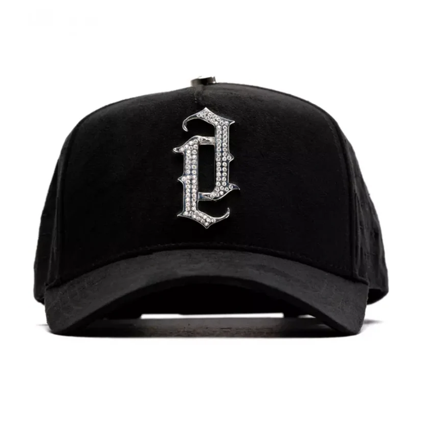 Black Hip Hop Bling Sun Cap