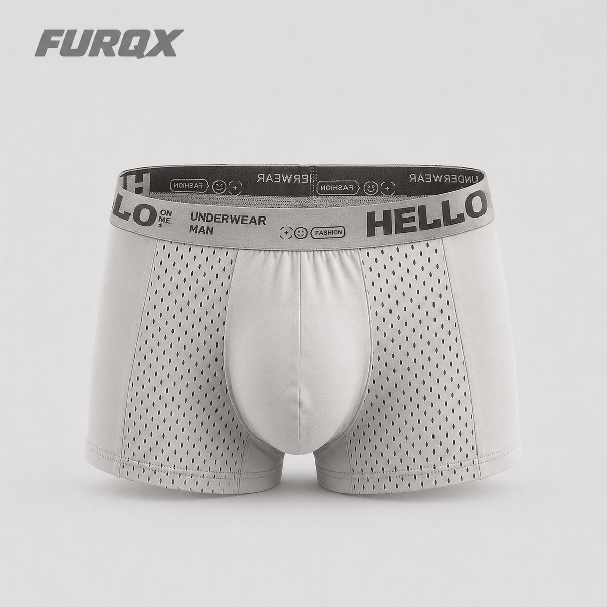FURQX HELLO Mesh men's breathable mesh underwear - product view 3
