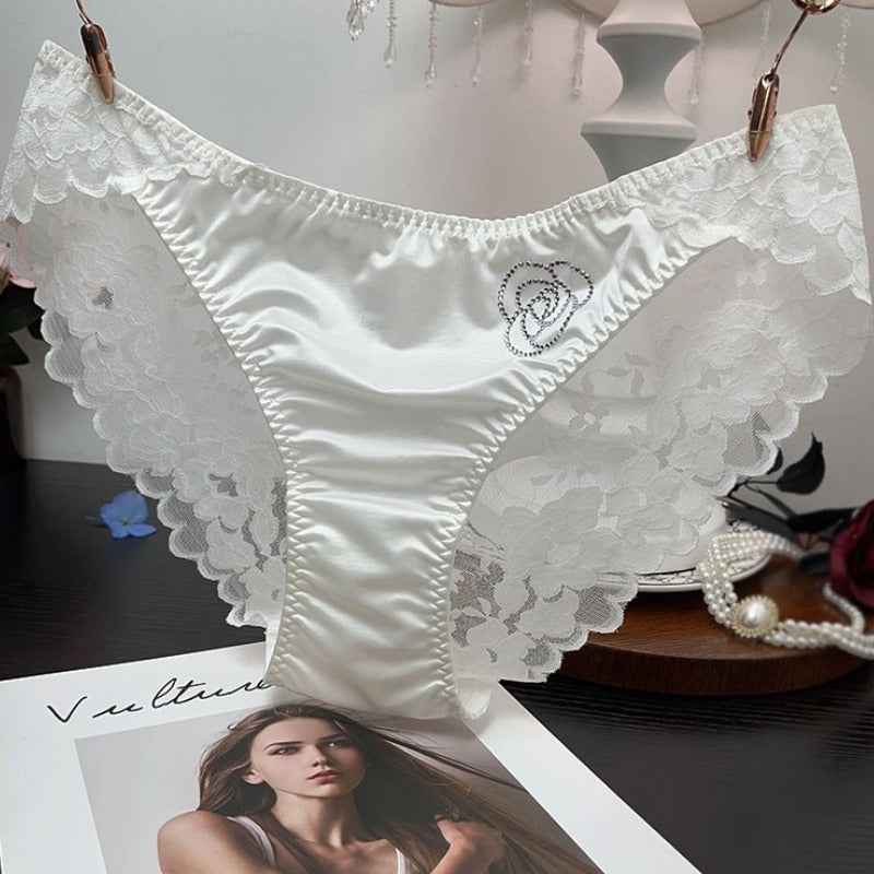 QS Camellia Silky Satin Briefs