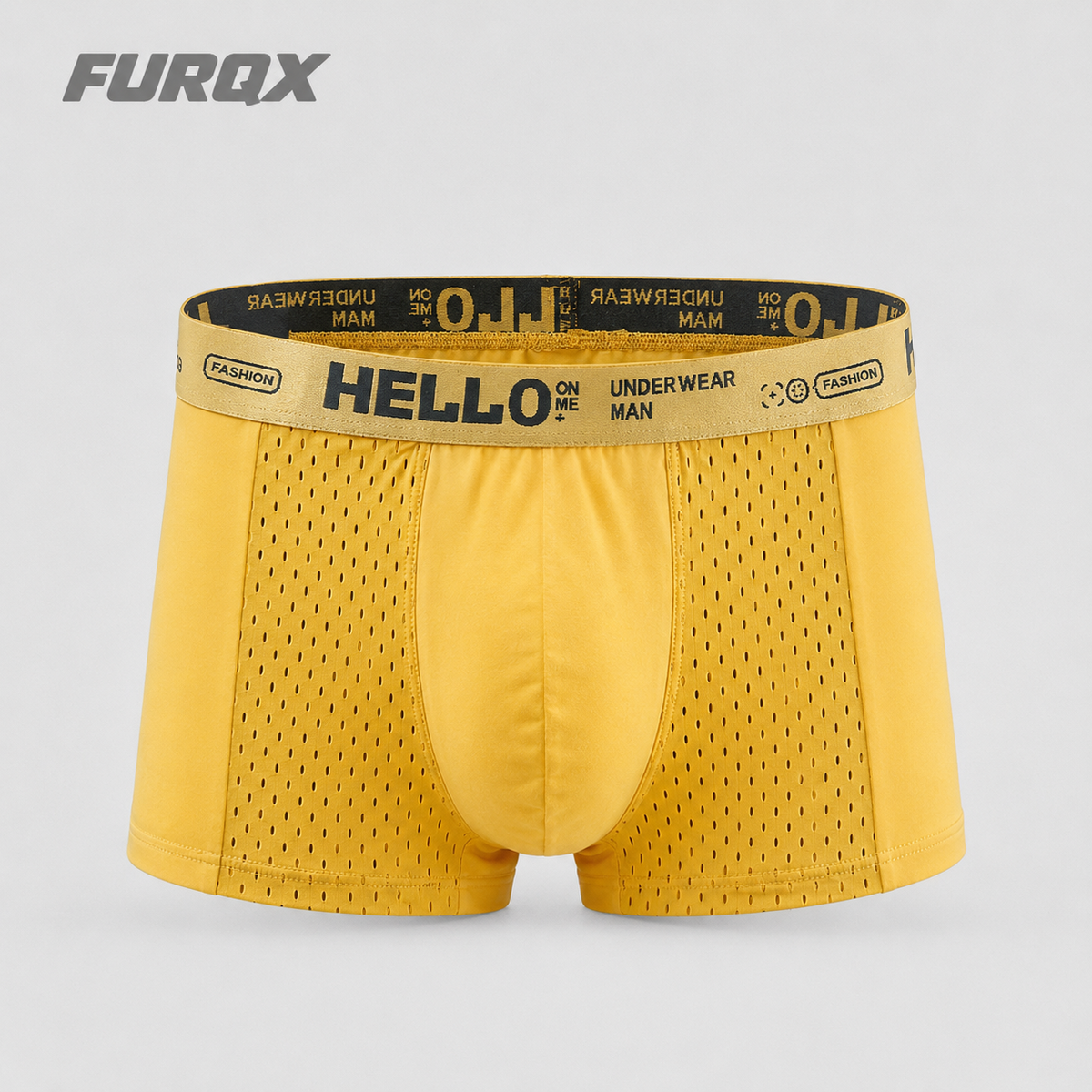 FURQX HELLO Mesh men's breathable mesh underwear - product view 4