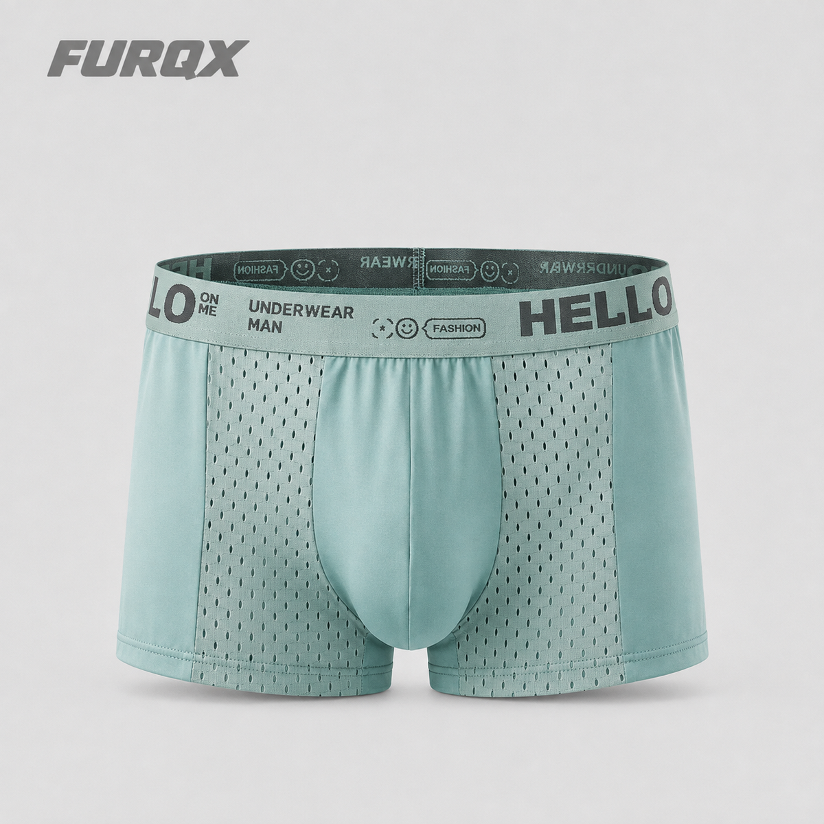 FURQX HELLO Mesh men's breathable mesh underwear - product view 5