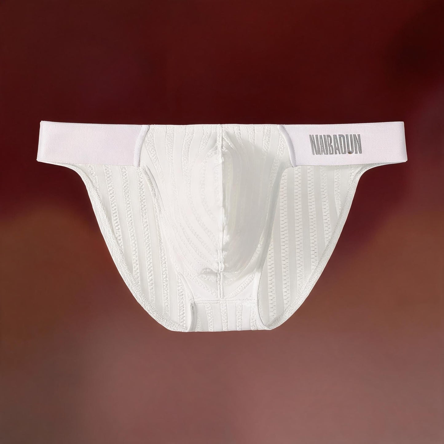 Vertical Lace Mesh Breathable Low Rise Men Briefs
