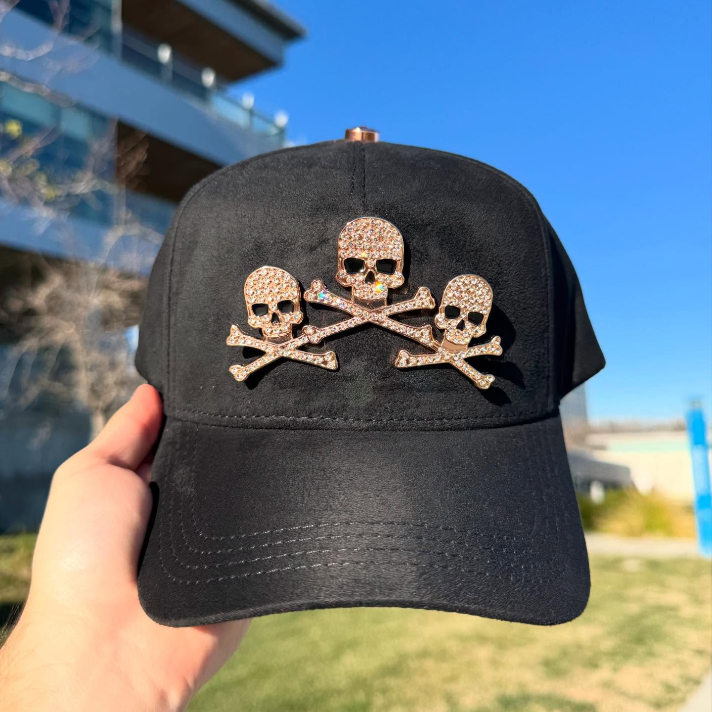 Rose Gold Skull