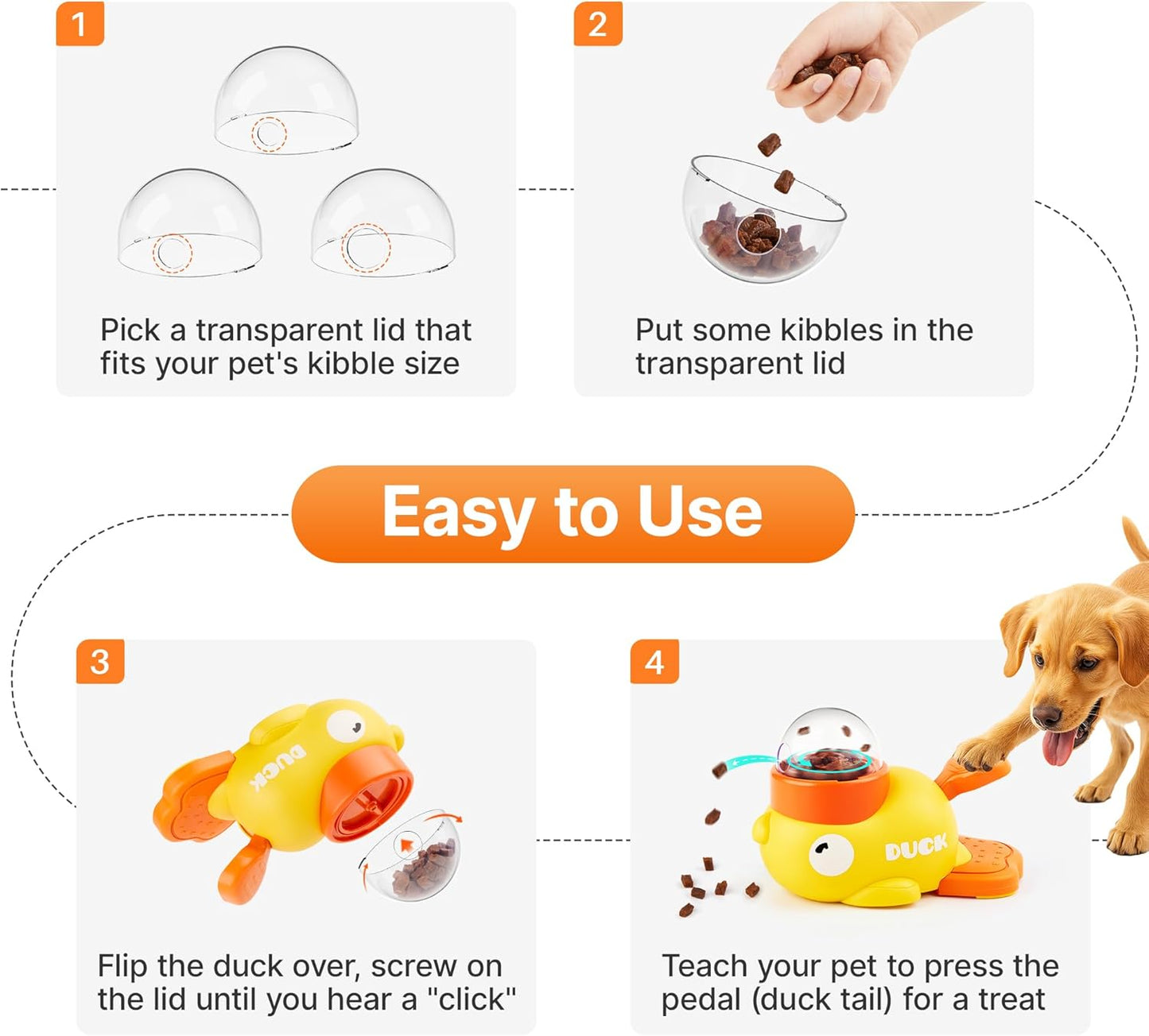 Puzzle Treat Dispenser Toy