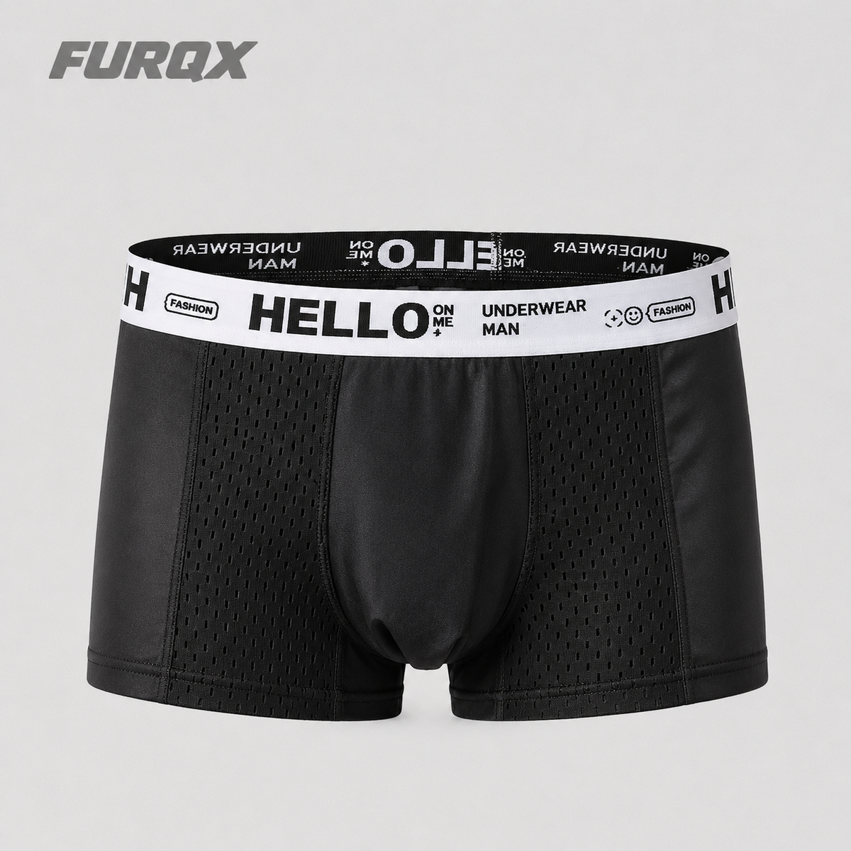 FURQX HELLO Mesh men's breathable mesh underwear - product view 1
