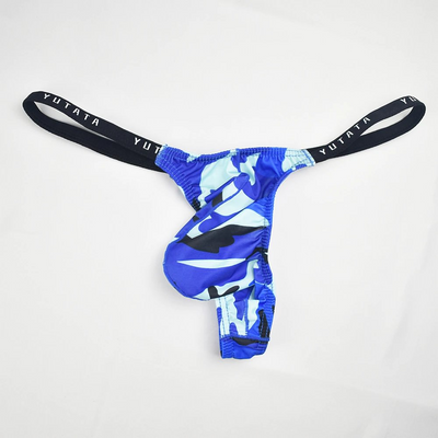 Men's Camouflage Low-Rise Thong
