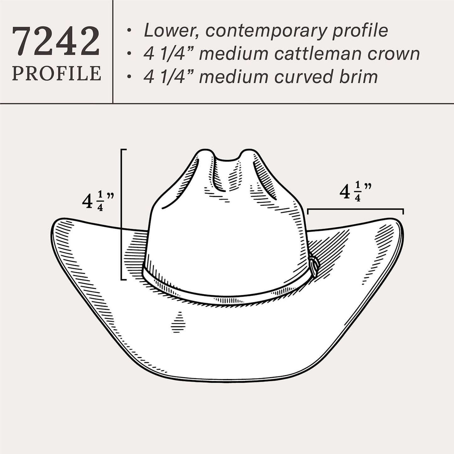 Pure Cowboy Hat - Sahara