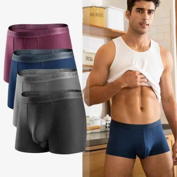 Men's Double Pocket Mini Modal Underwear
