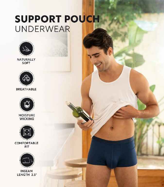 Men's Double Pocket Mini Modal Underwear
