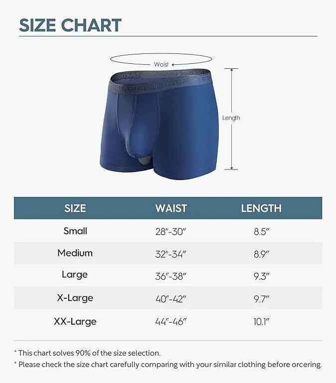 Men's Double Pocket Mini Modal Underwear