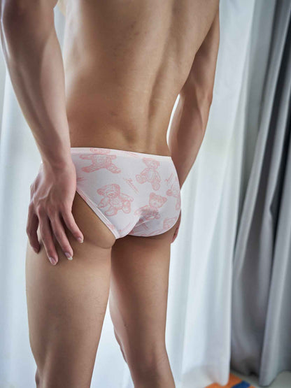 Men's Ultra-Breathable Mesh Printed Thongs
