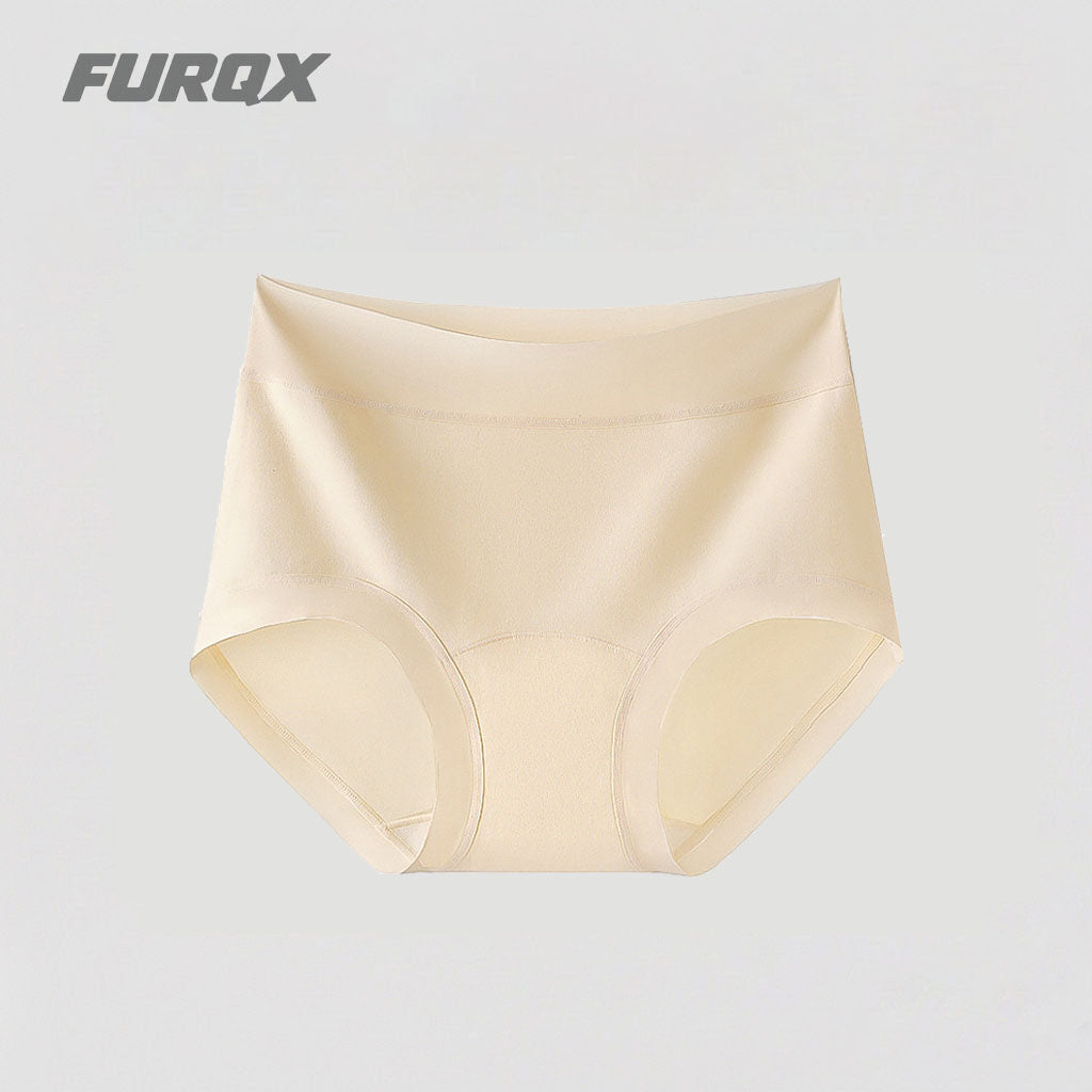 FURQX High-Waist Cotton Comfort Briefs