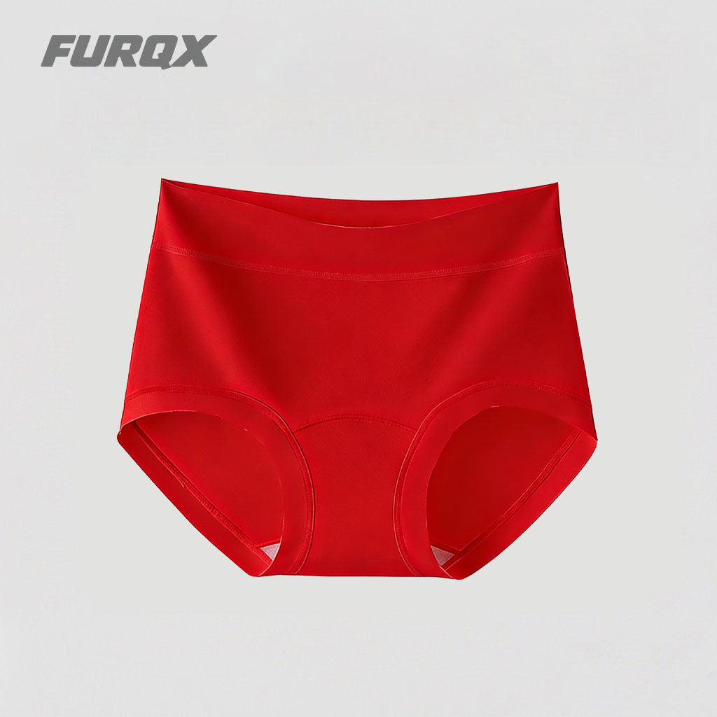 FURQX High-Waist Cotton Comfort Briefs
