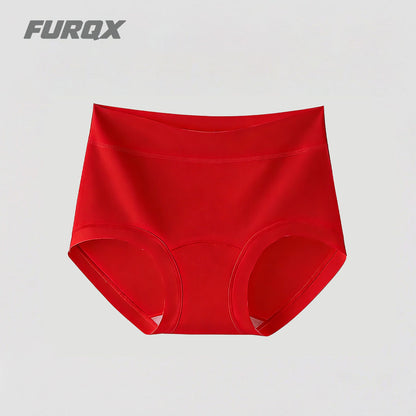 FURQX High-Waist Cotton Comfort Briefs