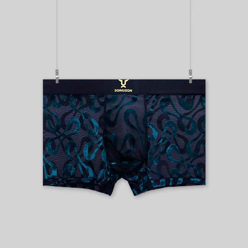 Sexy Breathable Mesh Boxer Shorts