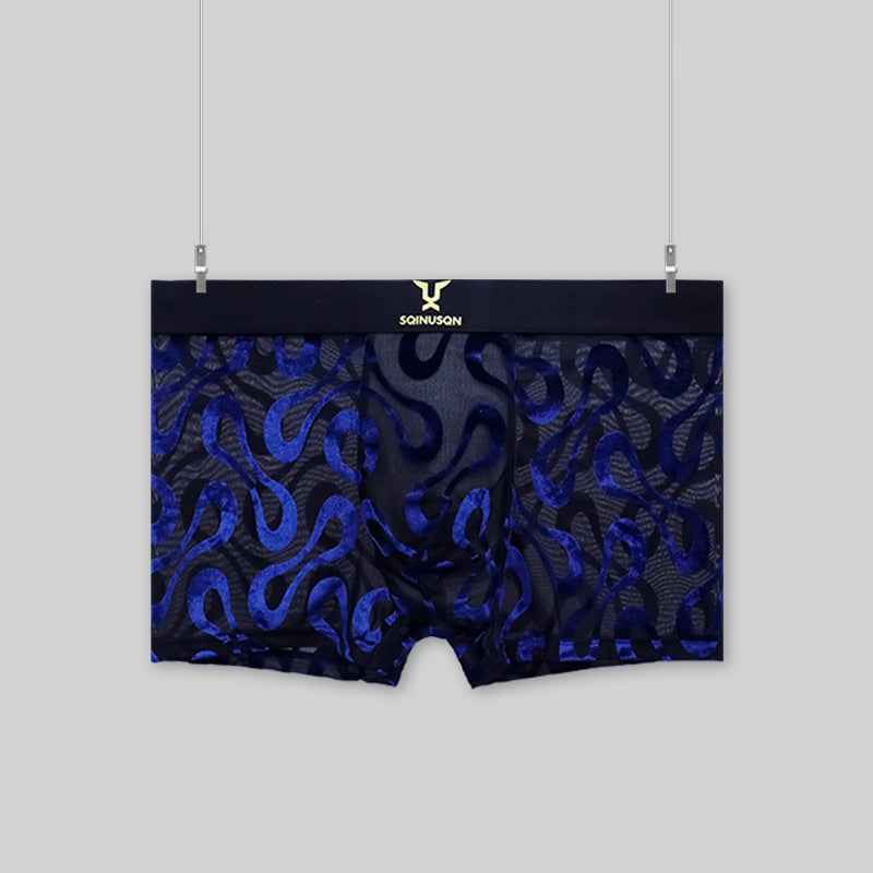 Sexy Breathable Mesh Boxer Shorts
