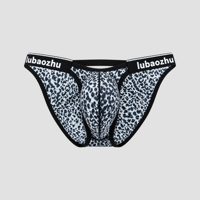 Men's Leopard-print Thong — product view